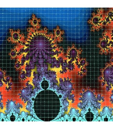 Amazon.co.jp: Gdabs サイケデリック・ブロッター アートプリント 穴